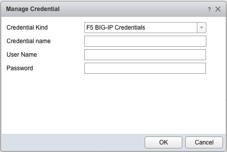 Credential: Click the Add icon ( ), then select the credential type (refer to Figure 9).