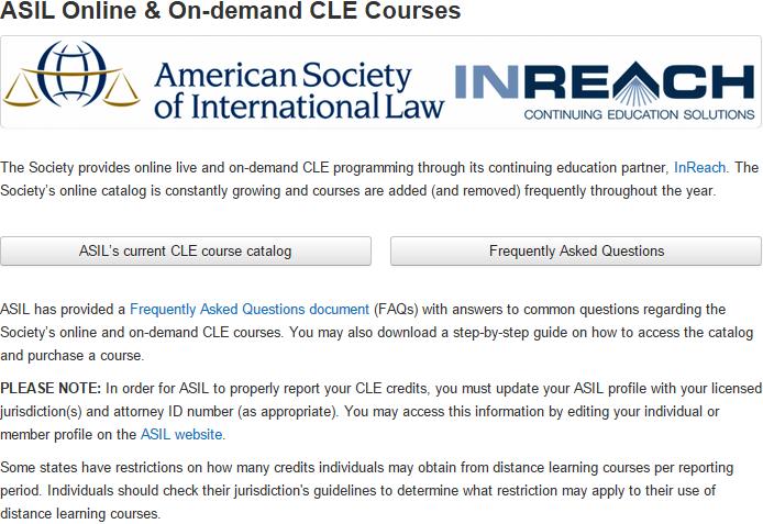 org/cle) You can access the Society s online catalog via its Continuing Legal Education webpage.