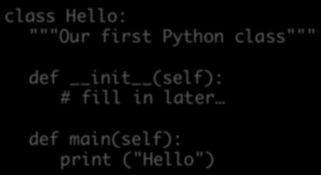 Literal Transla+on to Python Program?