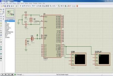 VI. SIMULATION RESULTS microcontroller. Before going on to the proposed design practically, the results were verified in 8051 simulator.