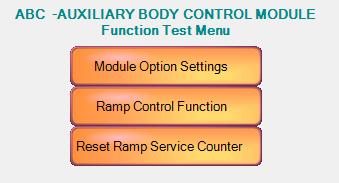 PCM Powertrain Control Module EVAP TEST Initiates the Evaporative System test. MISFIRE PROFILE CORRECTION Initiates the engine misfire profile correction test.