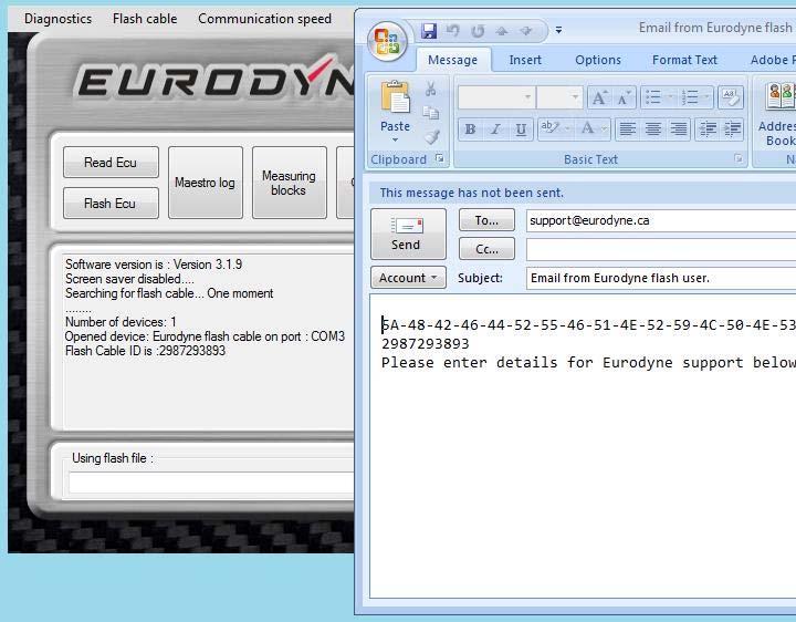 Contacting Support Email support@eurodyne.
