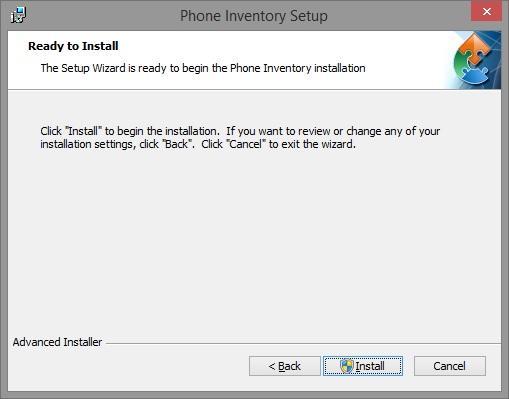 Click Install to begin the installation, click on Yes if the Windows UAC prompt comes up.