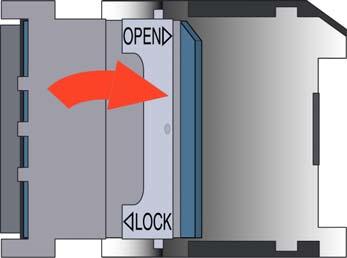 Installing the EN-4000 Page 2-9 Figure 2-16. SIM Fully Inserted into the SIM Socket s Door f Gently swing the door shut (Figure 2-17 through Figure 2-19). Figure 2-17.