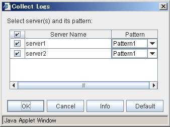 Chapter 8 Preparing to operate a cluster system Checking the log collection procedure The following describes how to collect logs by using the WebManager. Collecting logs by using the WebManager 1.