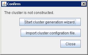 Chapter 5 Creating the cluster configuration data Browsers supported by the WebManager For information about evaluated Web browsers, refer to Getting Started Guide.
