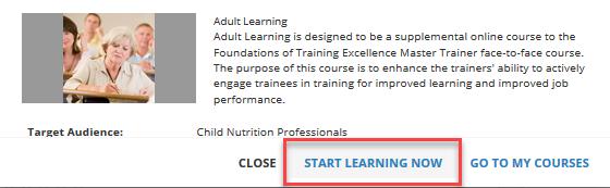 INFORMATION. If it is the course you want to take, click ENROLL again.