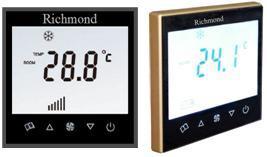 Communication Type Thermostat & Light Switch 2 Of 4 Feature: Capacitive touch technology, gently touch function can be realized Ultra thin design tempered glass panel,