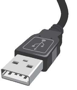 Figure 8: Type A Male USB Figure 9: Type Mini B Male USB Power is provided by the USB cable. Once connected, your Skyus will power up and attempt to register to the carrier.