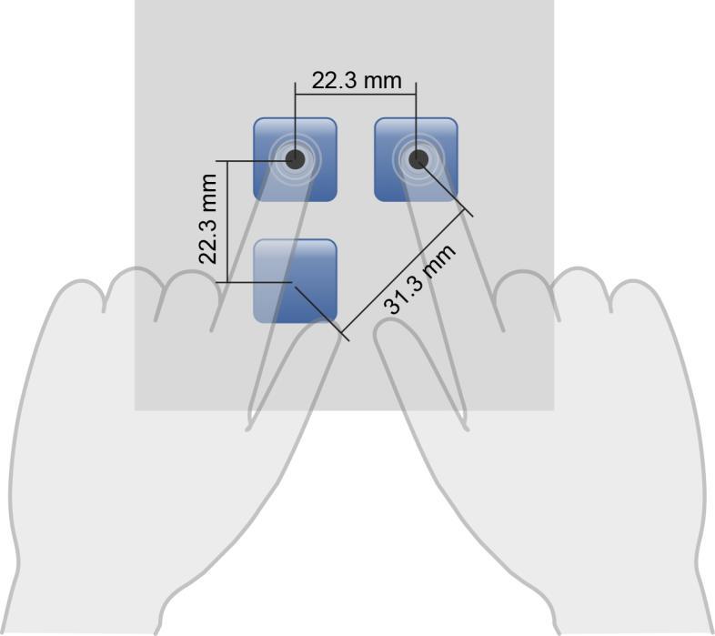 ETT 1033 MULTI-TOUCH OPERATING PANEL L'ETT 1033 dispose d un écran tactile capacitif projectif avec lequel de gestes avec 10 doigts, multi gestes et fonctions zoom peuvent être réalisées.