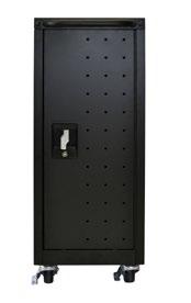 120v, 50/60 Hz, 15 AMP Saver Series 16 allows you to store, secure, charge and deploy 16 devices and protective cases