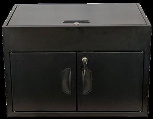CHARGING STATIONS Saver Series 16-W Secure storage with key-access to storage compartment and top door Saver Series 16-W allows you to store, secure, charge and deploy up to 16 devices in a small,