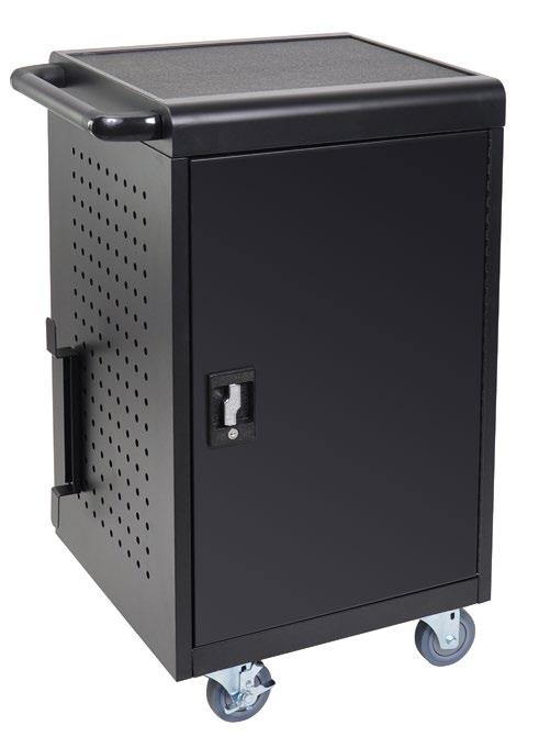 CHARGING CARTS Saver Series 26 Saver Series 26 allows you to store, secure, charge and deploy up to 26 devices and protective cases up to 1 thick.