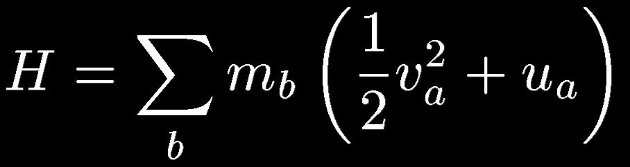 Energy Equation Similarly, Hamiltonian can be written implying a