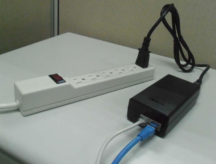LAN port: Connect Ethernet cable from PoE Adapter to your computer/laptop for Web configuration. 8.