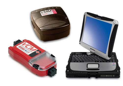 Ford Integrated Diagnostic System Overview: A PC based scan tool that utilizes a USB equipped PC, the Vehicle Communication Module and optional Vehicle Measurement Module to diagnose and perform