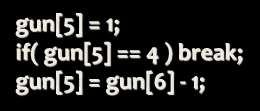 Computer Programming Arrays int gun[7]; gun[0] gun[1] gun[2] gun[3] gun[4] gun[5] gun[6]