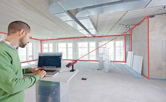 Leica DISTO S910 Boosts productivity at the construction site and in the office Pointfinder 4x zoom Real-time transfer of point coordinates WLAN Measuring points and areas Measure from point to point