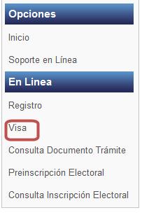 GUIDELINES FOR ONLINE VISA TO COLOMBIA (Courtesy translation) The Visa Online service allows you to apply for a visa from your home or office.