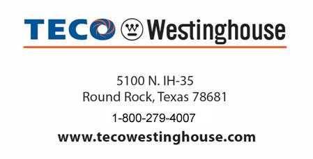 TECO Westinghouse Motor