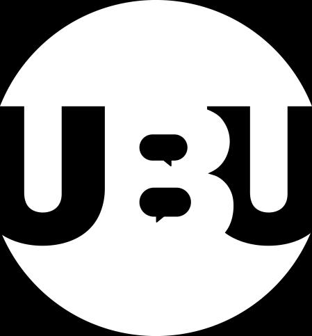 Area Variant The UBU logo can be customised for a particular area by adding a phrasing below it as shown below, which