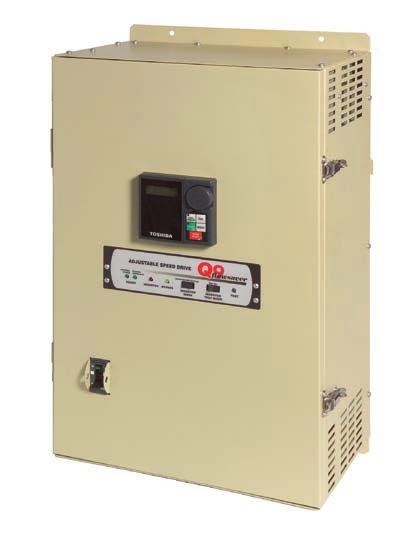 HVAC-MINDED, SYSTEM FRIENDLY RELIABLE Toshiba has manufactured pulse-width modulated drives since 1981 and is one of the few companies that manufactures both motors and drives in the same facility.