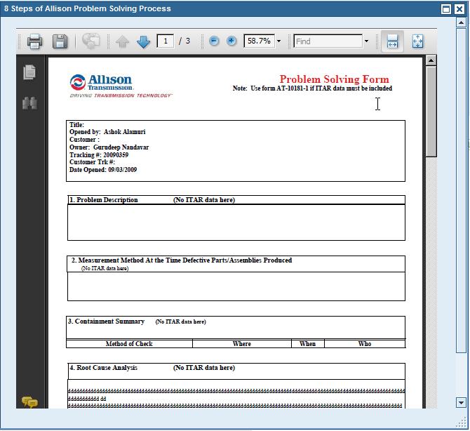 5.1: Viewing the Print Preview and Printing an 8-Step 1. Click on the Print Notification button to view the 8-Step form. 2.
