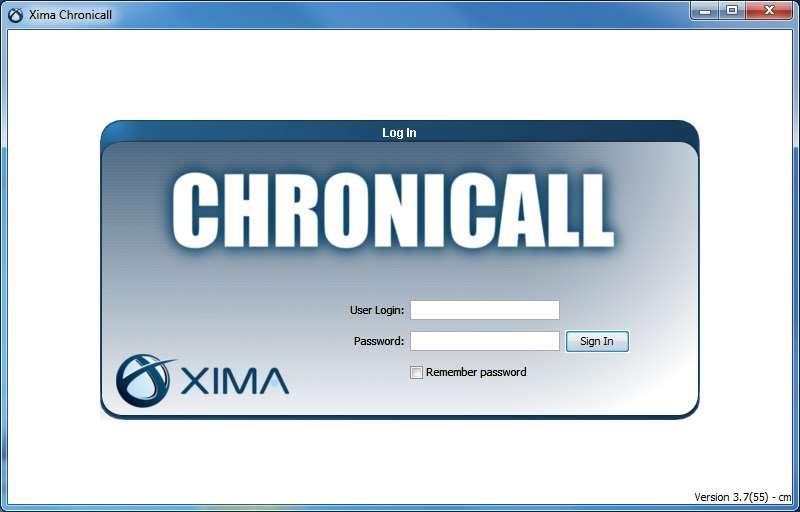 8. Configure Xima Chronicall This section provides the procedures for configuring Chronicall.