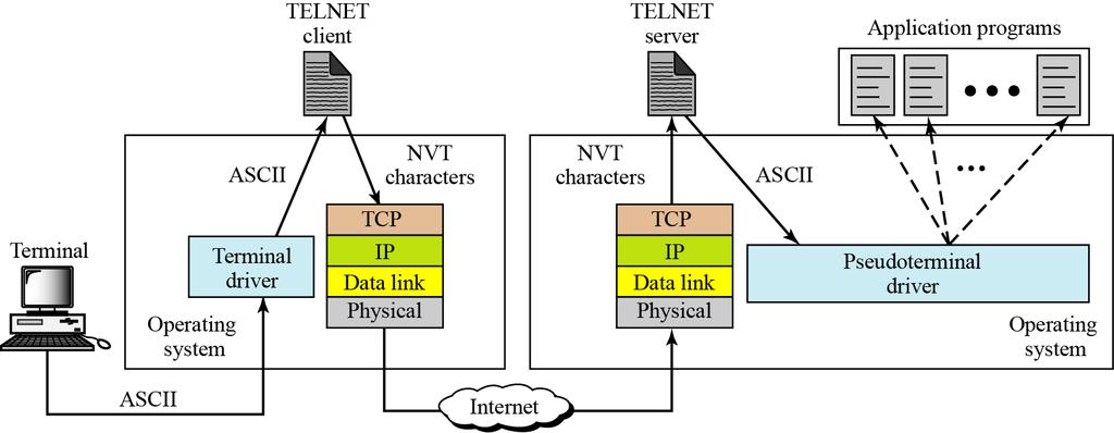 network virtual terminal