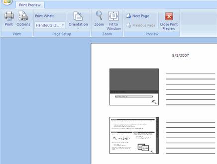 What to change print options To print from Print Preview, click