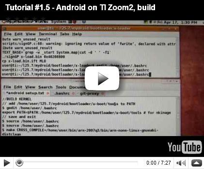 1 Deploying Android on Zoom OMAP34x-II MDP Prepare Your