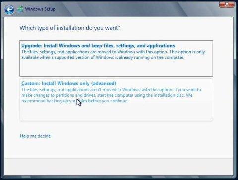 Install Windows Server 2012 R2 (Manually) 4. When prompted with Press any key to boot from CD, quickly press any key. The Windows installation wizard starts. 5.