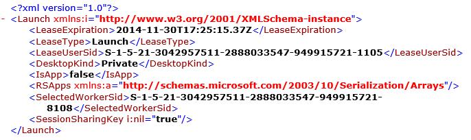 Double-click on the Launch directory, then double-click one of the directories within and open the XML file within. 33. 34.