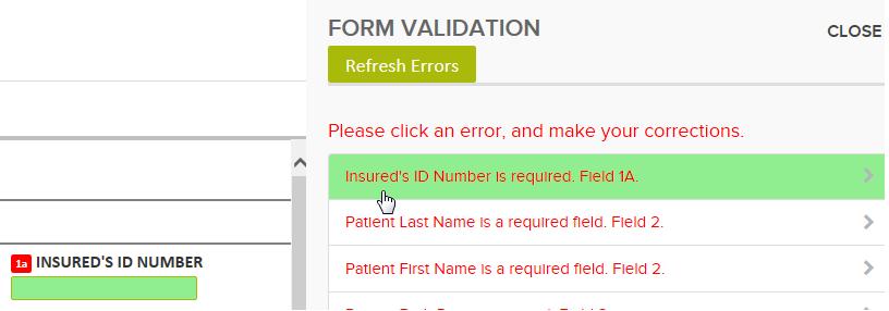 3. Complete all required fields. To verify that you have entered information for all required fields, click Save. All required fields are highlighted in yellow.