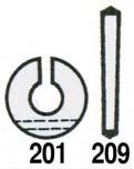 95 HAIRSPRING COLLETS, PINS, STUDS & BOOTS Hairspring Collets & Pins (Pocket Watch) Hairspring Fixing
