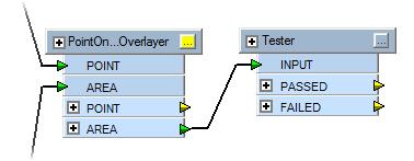 4. Click the Properties button on the Tester transformer. The Tester Parameters dialog box opens. 5.