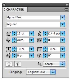 Character Settings kerning: is the process of adjusting the spacing between characters in a proportional font, usually to
