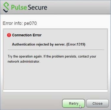Known Issues Pulse Secure Desktop Client 5.3: When a Pulse Secure Desktop Client 5.