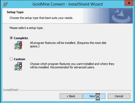 d. Choose the Complete installation type, and then click Next. e. Click Install to start the installation process. 3. Click Finish to complete the installation. 4.
