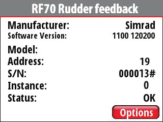 Some devices, such as RF70 and RC42 compass, store their configuration, calibration and offset data in their own memory and not in