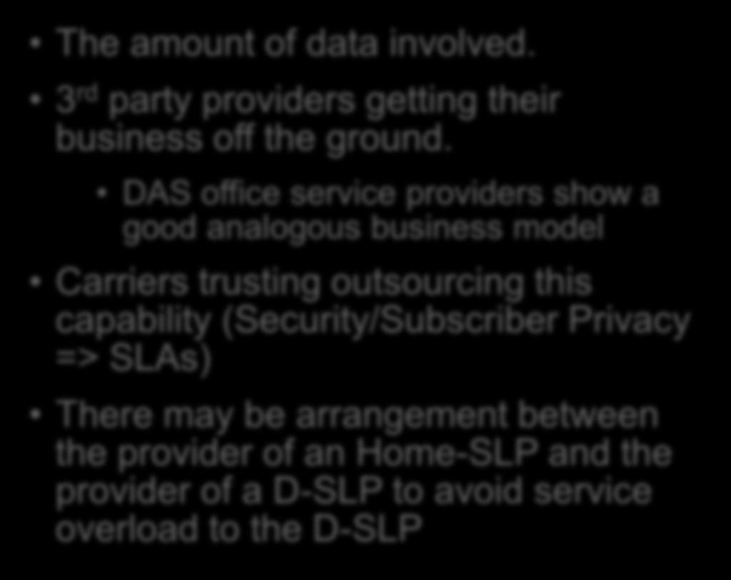 Discovered SUPL Server - Challenges The amount of data involved. 3 rd party providers getting their business off the ground.