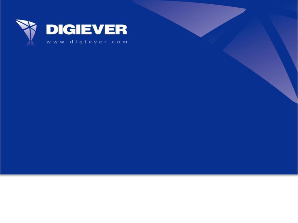 DIGIEVER DIGIEVER Linux Standalone NVR Integrated IP Video