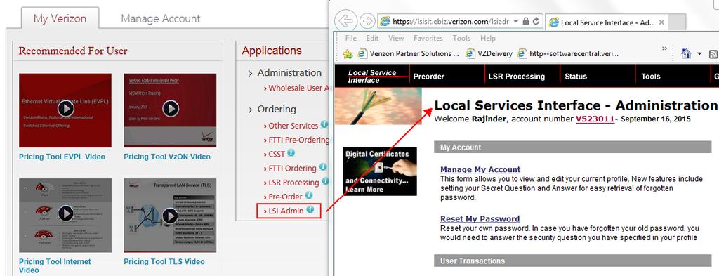 4. New user registration process For Users request new access to LSI/WISE applications, there are 2 types of user access that can be granted Super users (admin users responsible for maintaining end