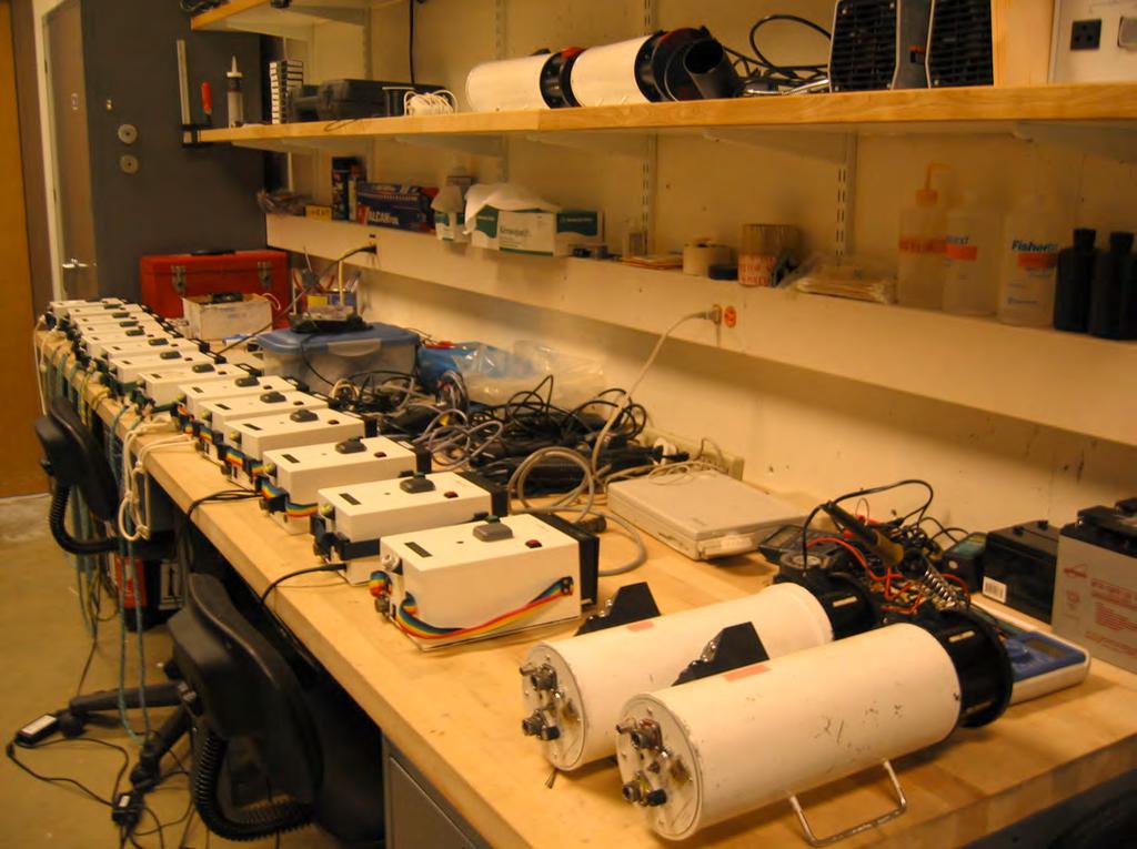 -25 radiometers were built and used to collect hundreds of data sets during research cruises of