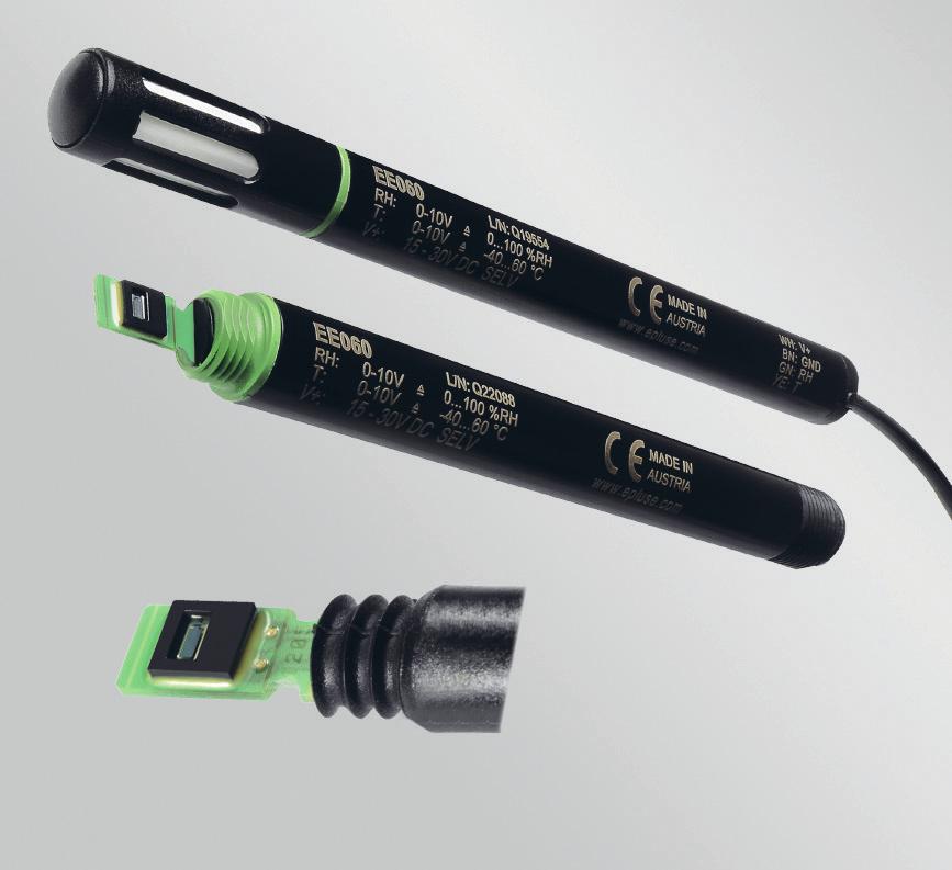 EE060 T: (+34)968 162 005 OEM Humidity and Temperature Probe with Voltage Output EE060 is the ideal solution for cost-effective, highly accurate and reliable measurement of relative humidity (RH) and