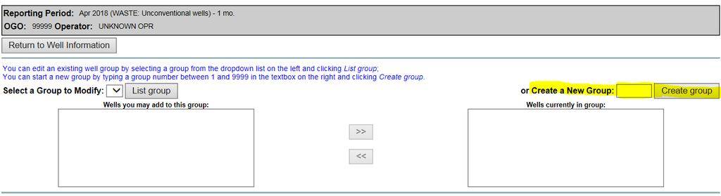 group, simply select the group number and add or remove wells following the same process. 4.