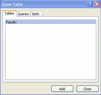 Query Design Feature You can also design a query with the Query Design Button.