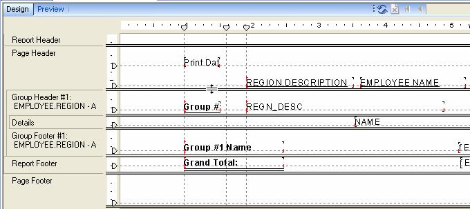 Resizing Sections You will be adding a Title for this report in the Page Header. You need to make the Page Header bigger.