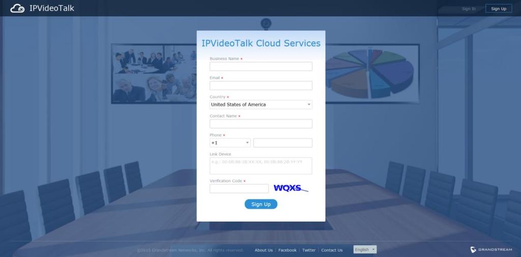 OVERVIEW Users need to have an IPVideoTalk Portal account before using the configuration options in IPVideoTalk Portal.