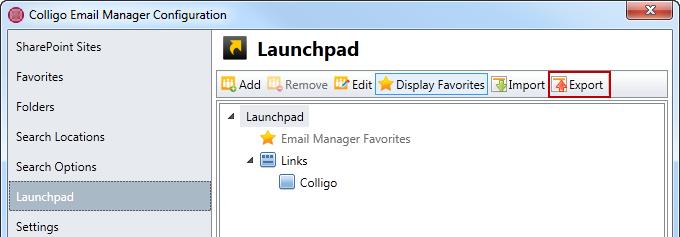 Importing and Exporting Launchpad Settings You can export your Launchpad settings and save it as a.ribbon file on your computer.